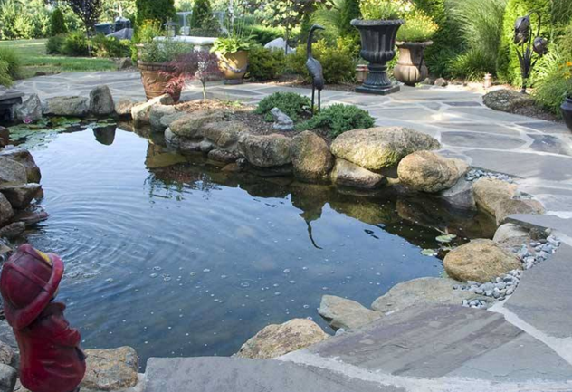backyard ponds custom designs by landscaping designers in pasadena, md